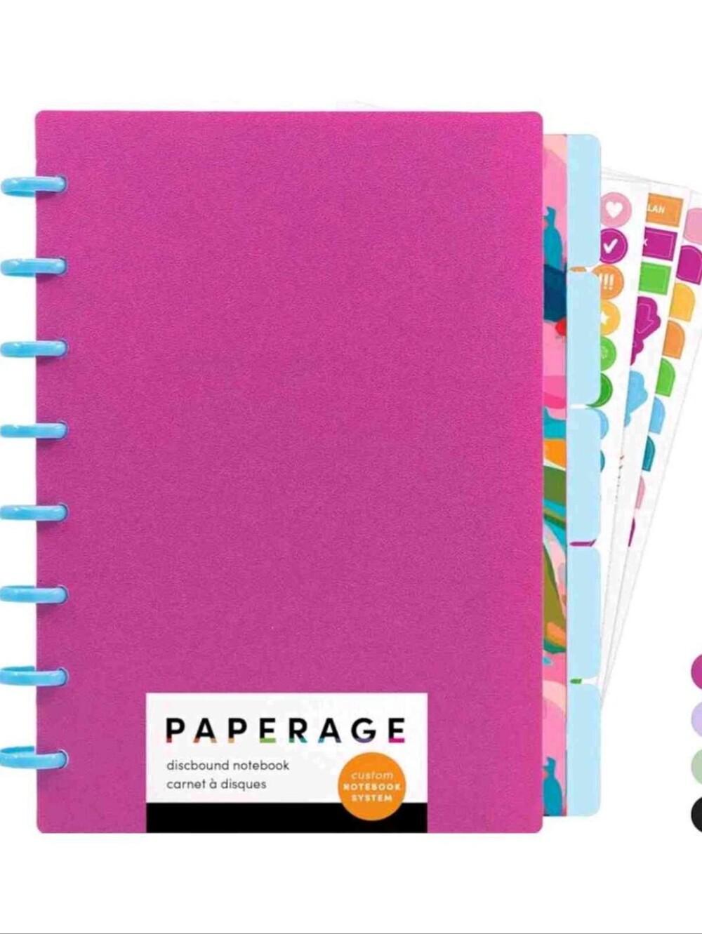 PAPERAGE Customizable Discbound Notebook